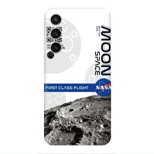 Samsung S24 Moon Space Transparent Silicone TPU Θήκη
