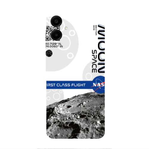 Samsung A06 Moon Space Transparent Silicone TPU Θήκη