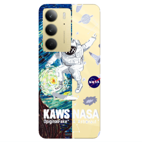 Realme C 75 Kaws Transparent Silicone TPU Θήκη