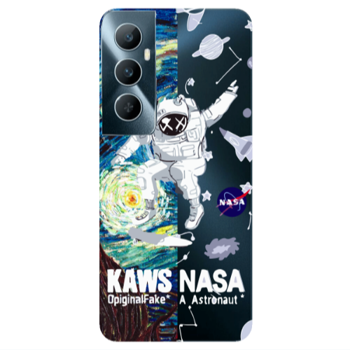 Realme C65 Kaws Transparent Silicone TPU Θήκη