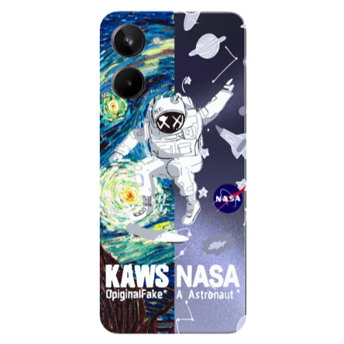 Realme 10 Kaws Transparent Silicone TPU Θήκη