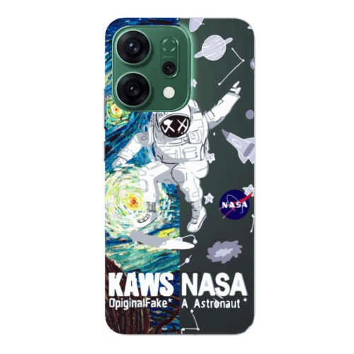 Oppo RENO 14 Kaws Transparent Silicone TPU Θήκη