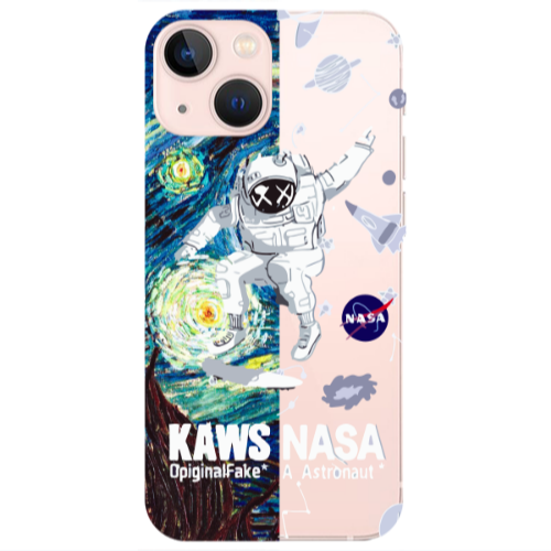 Apple iPhone 13 Kaws Transparent Silicone TPU Θήκη