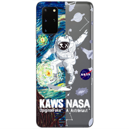 Samsung S20 Plus Kaws Transparent Silicone TPU Θήκη