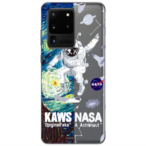 Samsung S20 Ultra Kaws Transparent Silicone TPU Θήκη