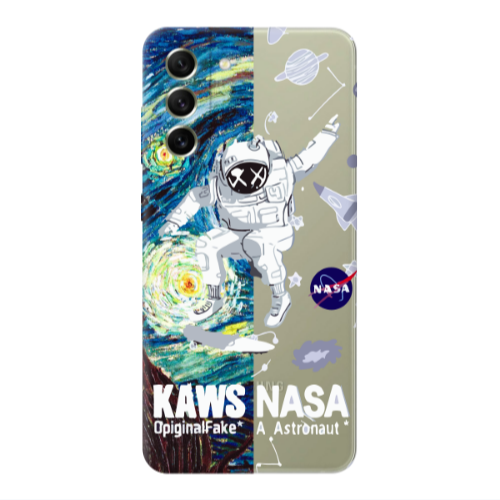 Samsung S22 Plus Kaws Transparent Silicone TPU Θήκη