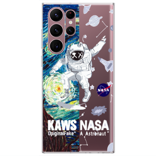 Samsung S22 Ultra Kaws Transparent Silicone TPU Θήκη
