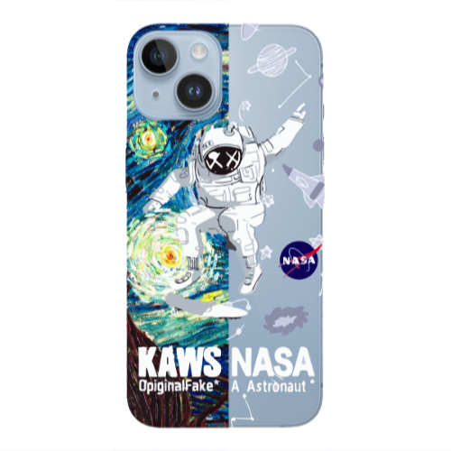 Apple iPhone 14  Kaws Transparent Silicone TPU Θήκη