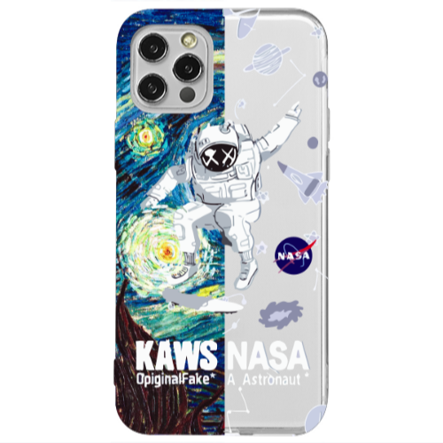 Apple iPhone 12 Pro Kaws Transparent Silicone TPU Θήκη