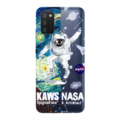 Samsung A03S Kaws Transparent Silicone TPU Θήκη