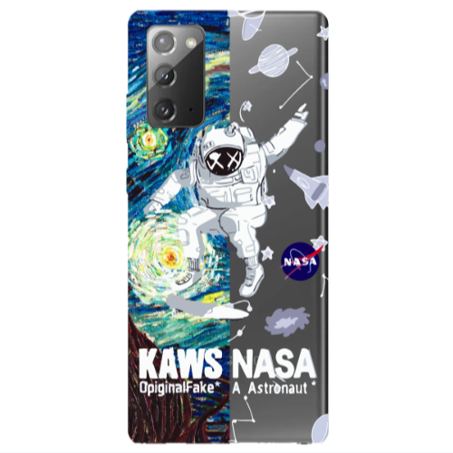 Samsung Note 20 Kaws Transparent Silicone TPU Θήκη