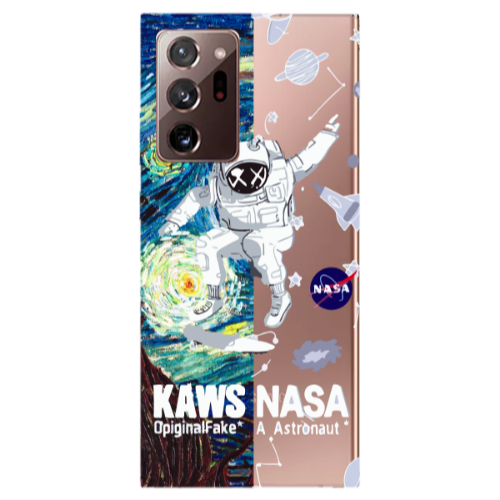 Samsung Note 20 Ultra Kaws Transparent Silicone TPU Θήκη