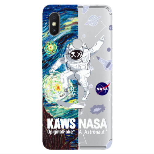 Xiaomi Redmi S2 Kaws Transparent Silicone TPU Θήκη