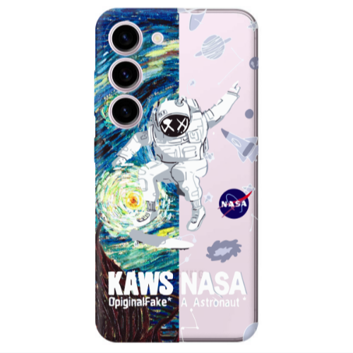 Samsung S23 Kaws Transparent Silicone TPU Θήκη