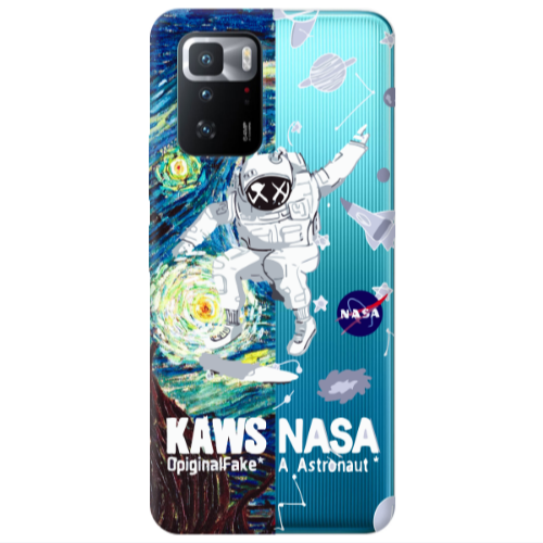 Xiaomi Poco X3 GT Kaws Transparent Silicone TPU Θήκη