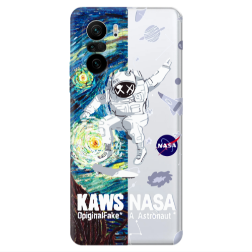 Xiaomi Poco F3 Kaws Transparent Silicone TPU Θήκη