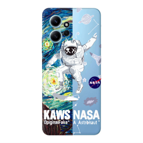 Xiaomi Redmi Note 12 4G Kaws Transparent Silicone TPU Θήκη