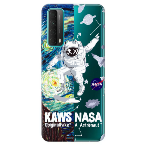 Huawei P Smart 2021 Kaws Transparent Silicone TPU Θήκη