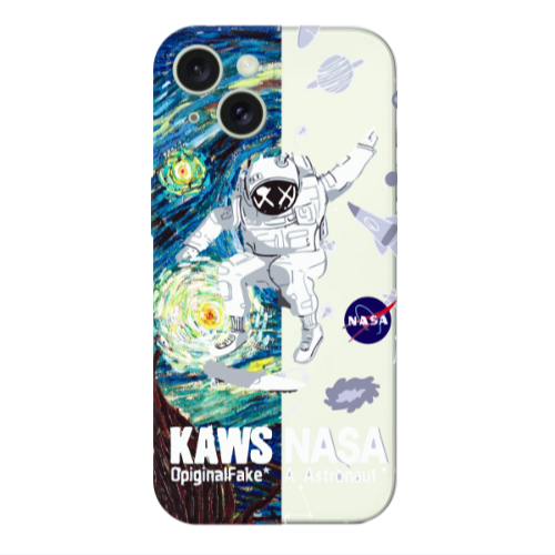 Apple iPhone 15 Kaws Transparent Silicone TPU Θήκη
