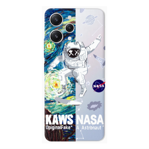 Xiaomi Redmi 12 Kaws Transparent Silicone TPU Θήκη