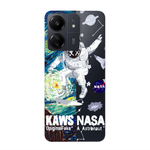 Xiaomi Redmi 13C Kaws Transparent Silicone TPU Θήκη