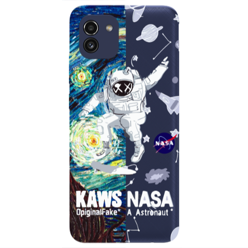 Samsung A03 Kaws Transparent Silicone TPU Θήκη