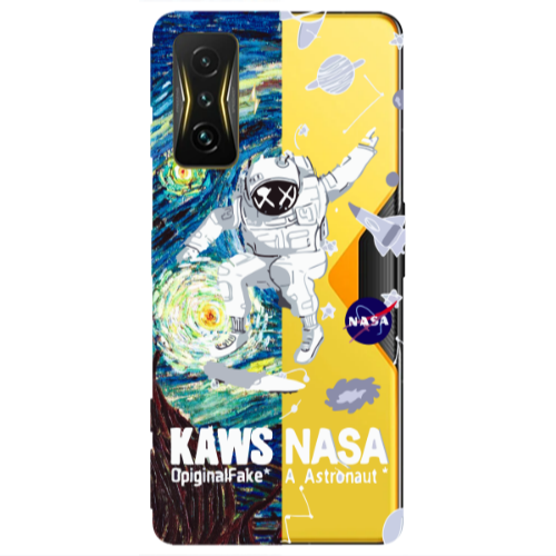Xiaomi Poco F4 Gt Kaws Transparent Silicone TPU Θήκη