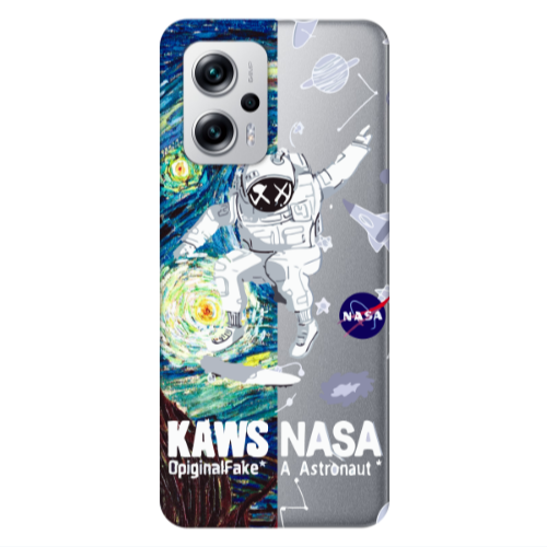 Xiaomi Poco X4 GT Kaws Transparent Silicone TPU Θήκη