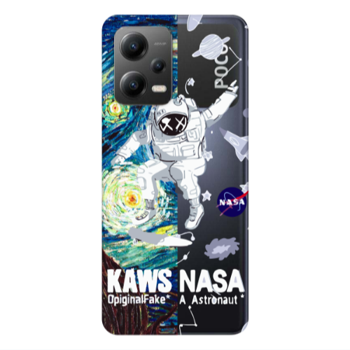 Xiaomi Poco X5 Kaws Transparent Silicone TPU Θήκη