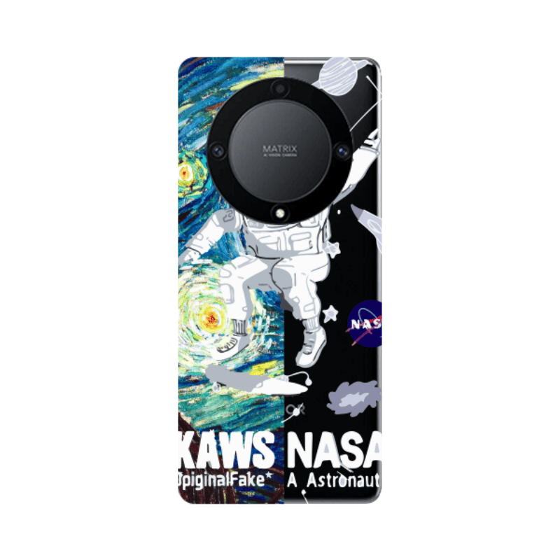 Honor Magic5 Lite 5G Kaws Transparent Silicone TPU Θήκη