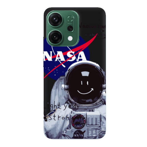 Oppo RENO 14 Vacuum State Black Colored Silicone TPU Θήκη