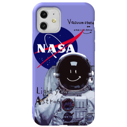 Apple iPhone 11  Vacuum State Purple Colored Silicone TPU Θήκη