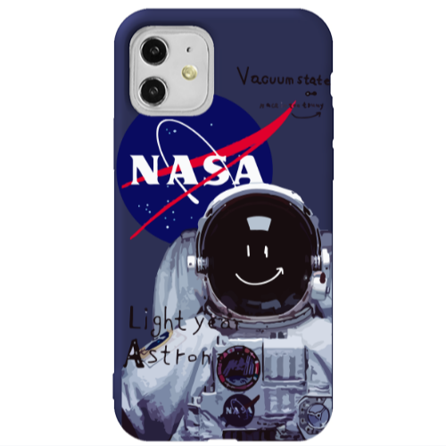 Apple iPhone 11  Vacuum State Dark blue Colored Silicone TPU Θήκη
