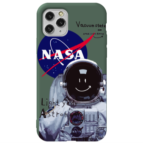 Apple iPhone 11 Pro Vacuum State Dark Green Colored Silicone TPU Θήκη