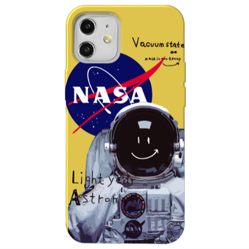 Apple iPhone 12 Vacuum State Yellow Colored Silicone TPU Θήκη