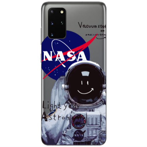 Samsung S20 Plus Vacuum State Transparent Silicone TPU Θήκη
