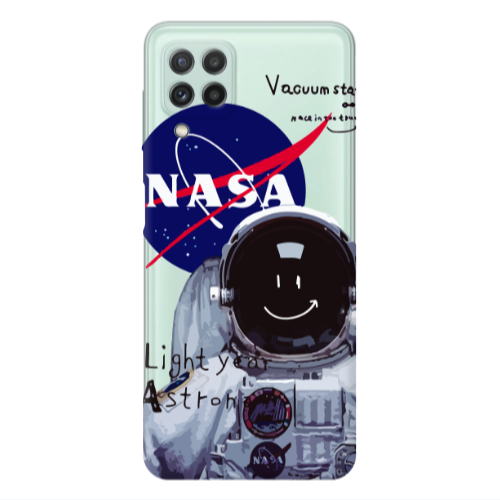 Samsung A22 4G Vacuum State Transparent Silicone TPU Θήκη