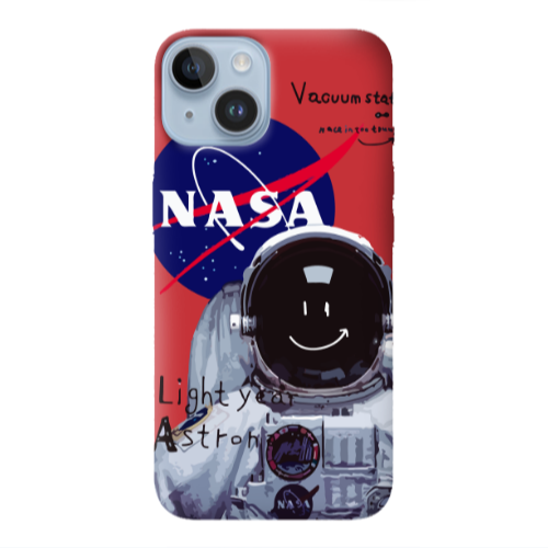 Apple iPhone 14 Plus Vacuum State Red Colored Silicone TPU Θήκη