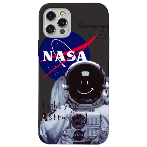 Apple iPhone 13 Pro Vacuum State Black Colored Silicone TPU Θήκη