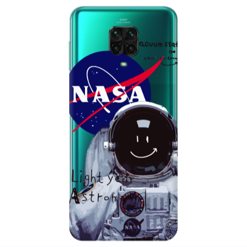 Xiaomi Redmi Note 9S Vacuum State Transparent Silicone TPU Θήκη