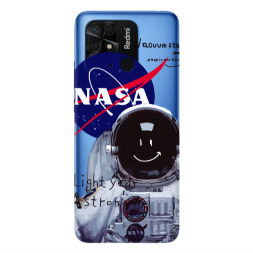 Xiaomi Poco C40 Vacuum State Transparent Silicone TPU Θήκη