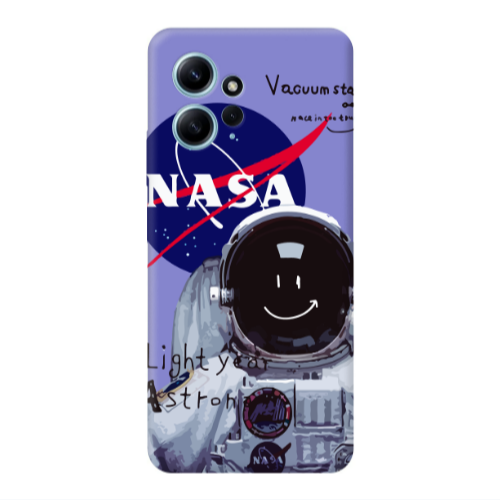 Xiaomi Redmi Note 12 4G Vacuum State Purple Colored Silicone TPU Θήκη