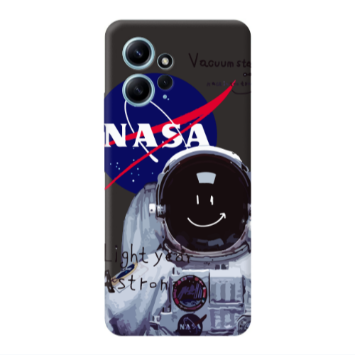 Xiaomi Redmi Note 12 4G Vacuum State Black Colored Silicone TPU Θήκη