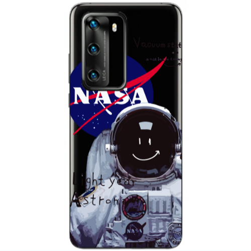 Huawei P40 Vacuum State Transparent Silicone TPU Θήκη