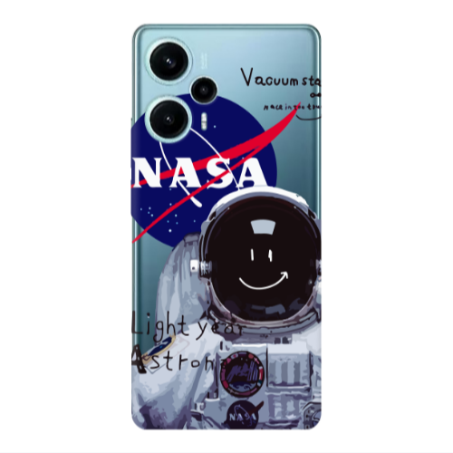 Xiaomi Poco F5 Vacuum State Transparent Silicone TPU Θήκη
