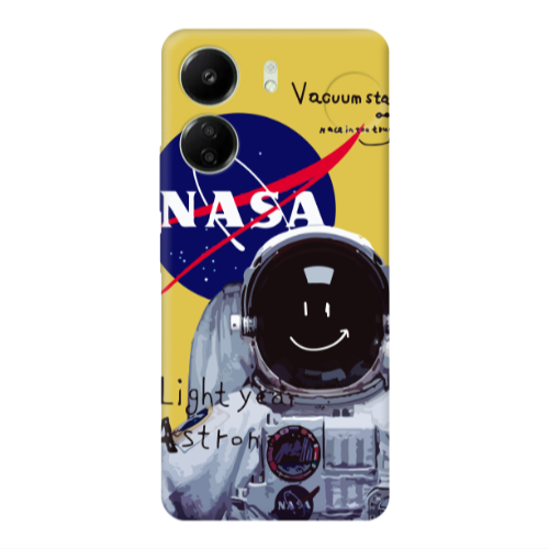 Xiaomi Redmi 13C Vacuum State Yellow Colored Silicone TPU Θήκη