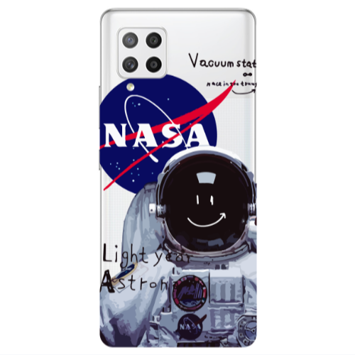 Samsung A42 5G Vacuum State Transparent Silicone TPU Θήκη