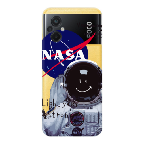 Xiaomi Poco M5 Vacuum State Transparent Silicone TPU Θήκη