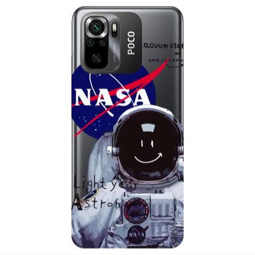 Xiaomi Poco M5 s Vacuum State Transparent Silicone TPU Θήκη