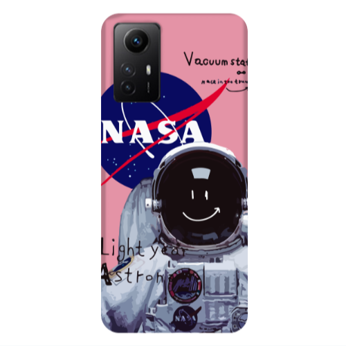 Xiaomi Redmi Note 12s Vacuum State Pink Colored Silicone TPU Θήκη